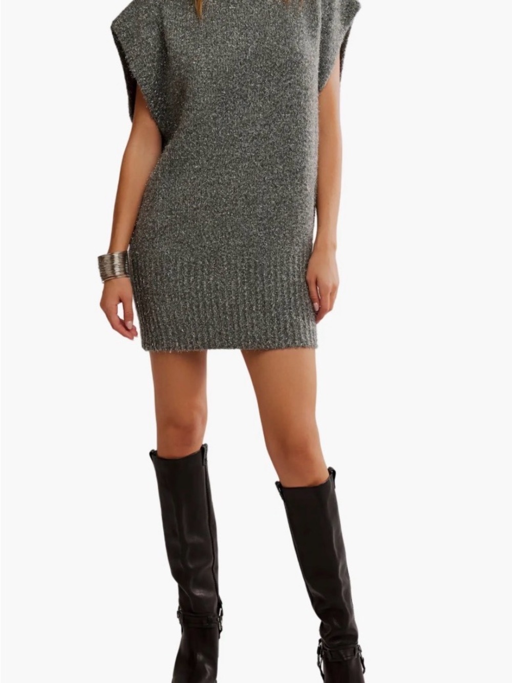 Free People Talia Sweater Minidress Size Small